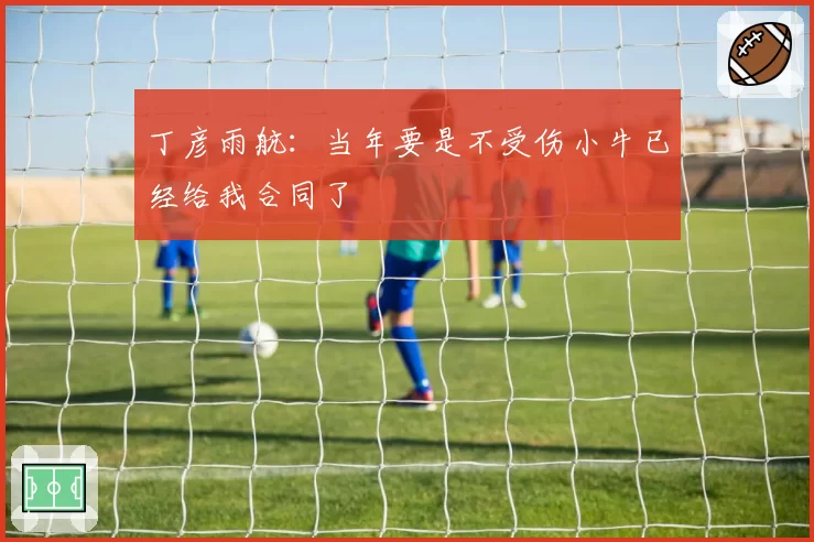 丁彦雨航:当年要是不受伤小牛已经给我合同了